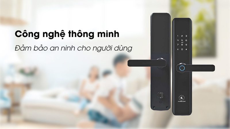 Khóa điện tử Kassler KL-669 BLACK - Hàng chính hãng