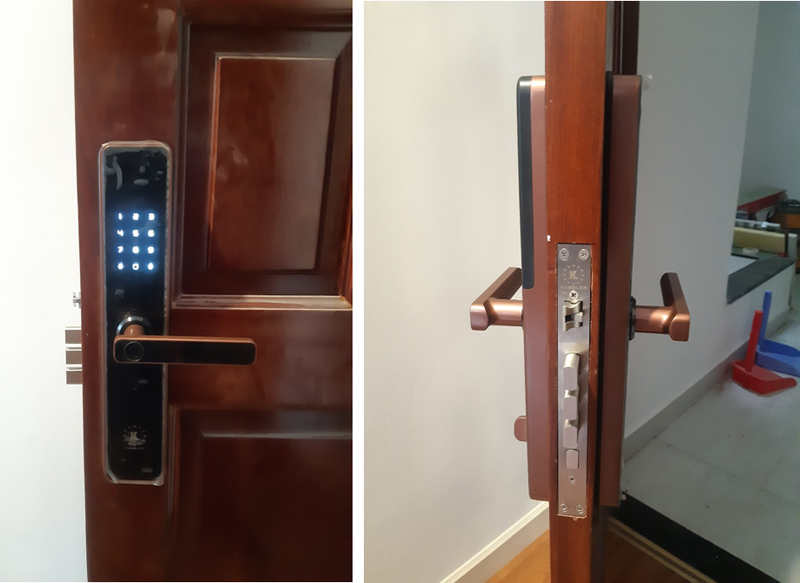 Khóa cửa điện tử Kassler KL-669 Copper - Hàng chính hãng