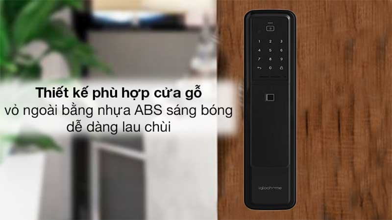 Thiết kế của Khóa cửa điện tử thông minh Igloohome MP1F