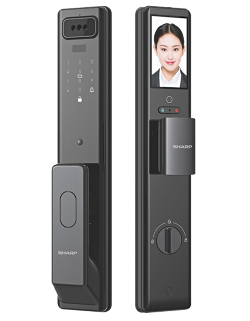 Khóa cửa nhận diện khuôn mặt Sharp R1-FDV - Hàng chính hãng