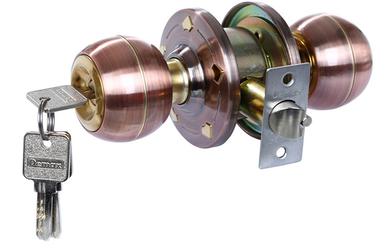 Khóa cửa tay nắm tròn Demax KL800 AC - Hàng chính hãng