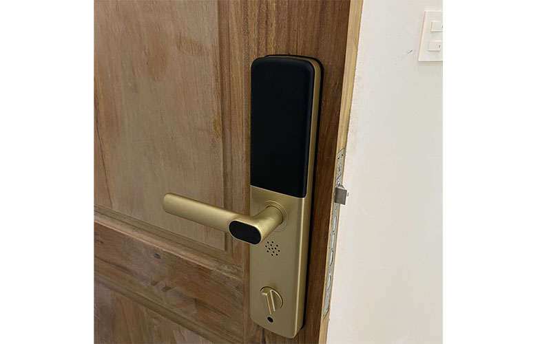 Khóa cửa vân tay Kassler KL-678 GOLD - Hàng chính hãng