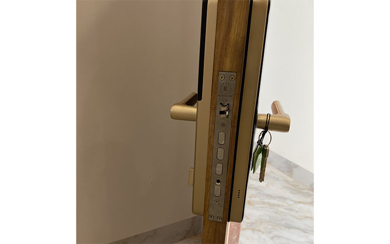 Khóa cửa vân tay Kassler KL-678 GOLD - Hàng chính hãng