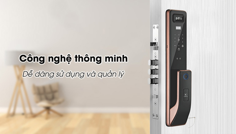 Khóa vân tay Kassler KL-828F APP - Hàng chính hãng