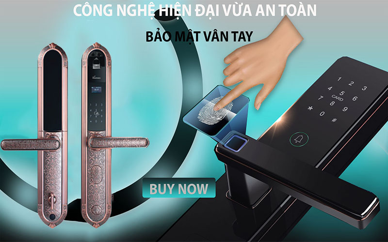 Khóa đại sảnh, biệt thự Demax SL8915 - Hàng chính hãng