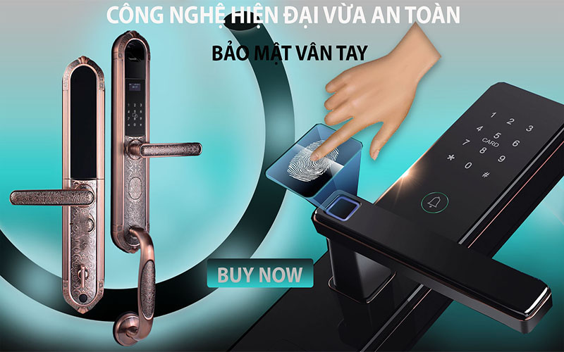 Khóa đại sảnh, biệt thự Demax SL-8915P - Hàng chính hãng