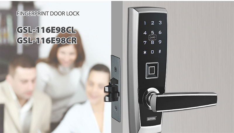 Khóa cửa điện tử Giovani GSL-116E98CL - Hàng chính hãng