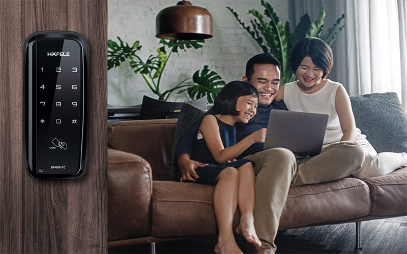 Khóa điện tử Hafele ER4600-TCR 912.05.721 - Hàng chính hãng