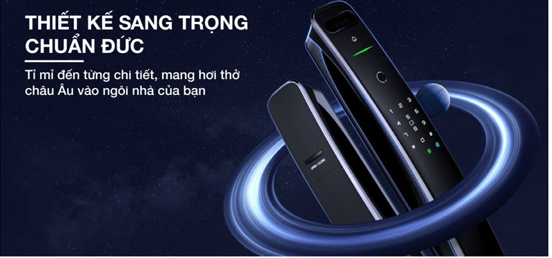 Khóa điện tử Hafele PP9100 Màu đen (912.20.697) - Hàng chính hãng