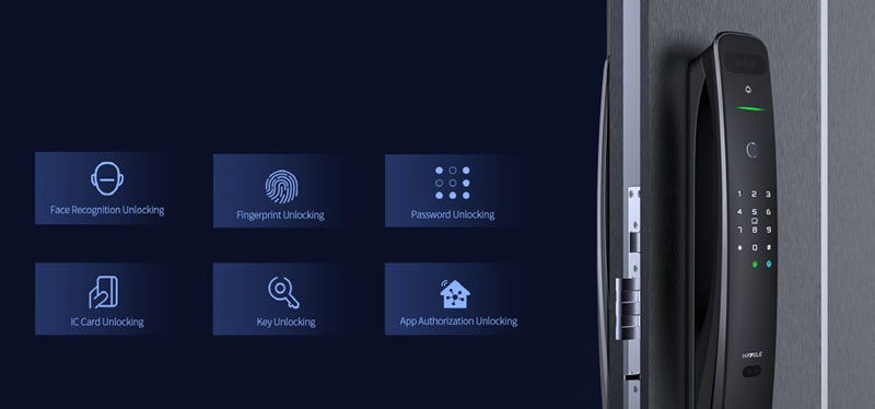 Khóa điện tử Hafele PP9100 Màu đen (912.20.697) - Hàng chính hãng