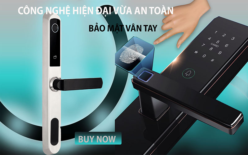 Khóa điện tử thông minh Demax SL101-SUS - Hàng chính hãng