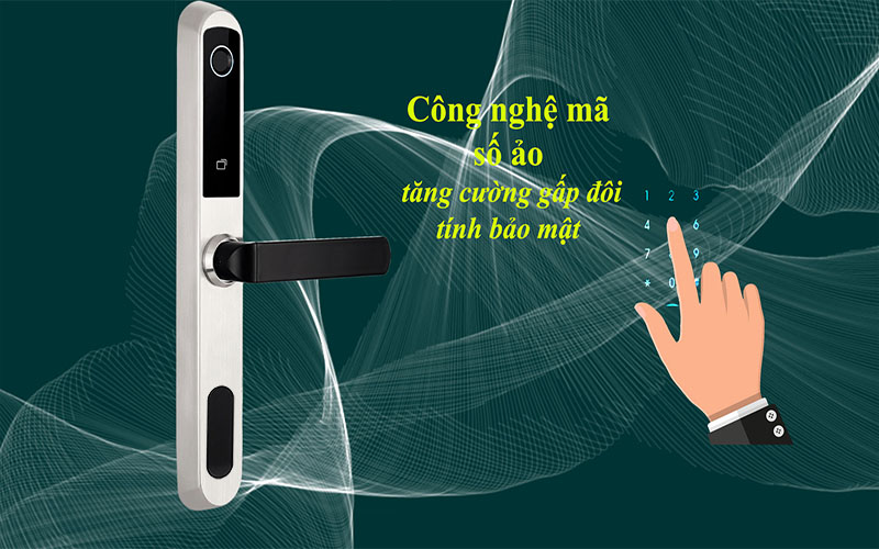 Khóa điện tử thông minh Demax SL101-SUS - Hàng chính hãng