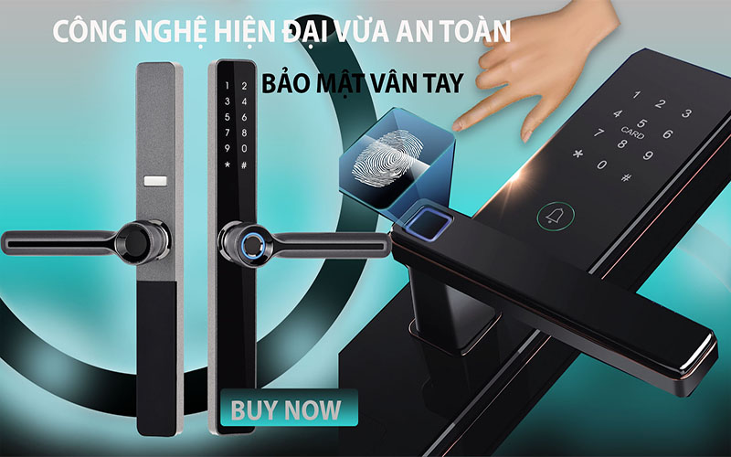 Tính năng vân tay của Khóa điện tử thông minh Demax SL102