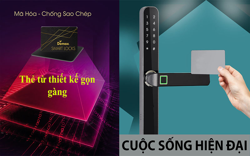Khóa điện tử thông minh Demax SL103 - Hàng chính hãng