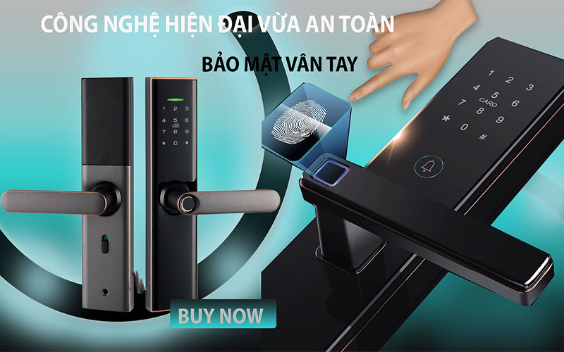 Khóa điện tử thông minh Demax SL266 - Hàng chính hãng