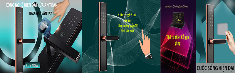 Khóa cửa điện tử thông minh Demax SL630 - Hàng chính hãng