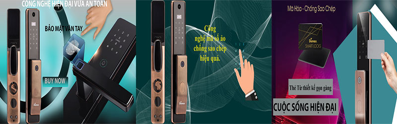 Khóa điện tử thông minh Demax SL828 - Hàng chính hãng