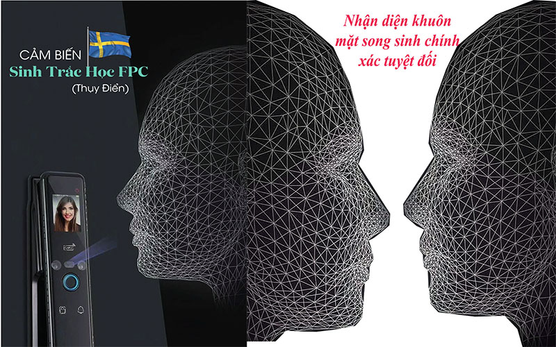 Khóa điện tử thông minh Demax SL968 - Hàng chính hãng