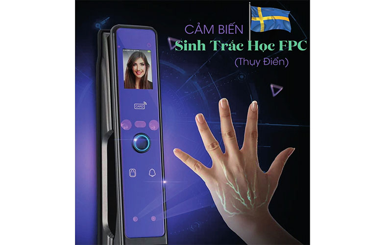 Khóa điện tử thông minh Demax SL968 - Hàng chính hãng