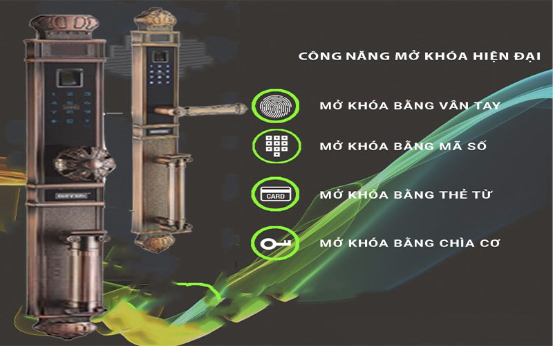 Khóa điện tử thông minh Giovani GSL-91A137 - Hàng chính hãng