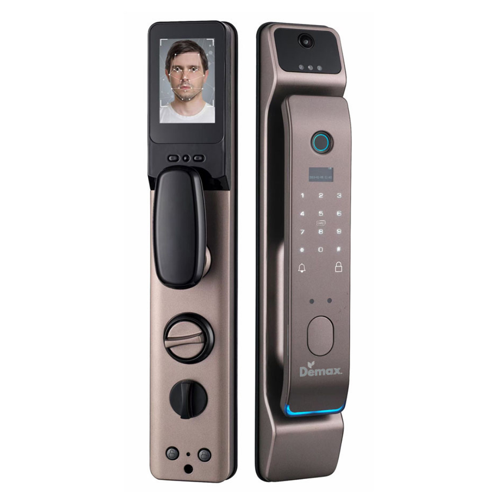 Khóa cửa điện tử thông minh Demax SL928 PB - Hàng chính hãng