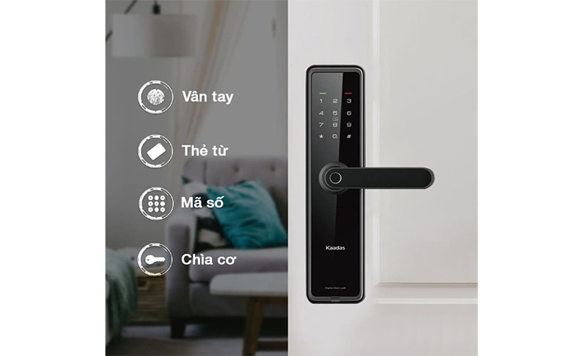 Khóa điện tử vân tay Kaadas S500-C - Hàng chính hãng