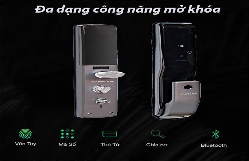 Khóa điện tử vân tay Kassler KL-789 - Hàng chính hãng