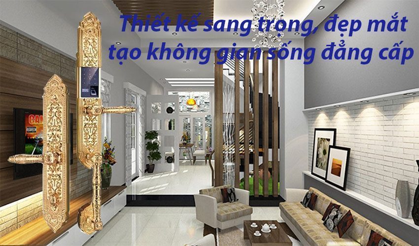 Thiết kế của Khóa điện tử vân tay Kassler KL-999