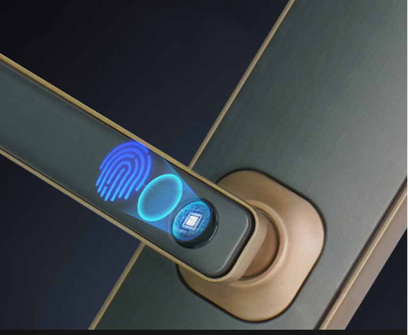 Khoá vân tay thông minh Sharp A1-B - Hàng chính hãng