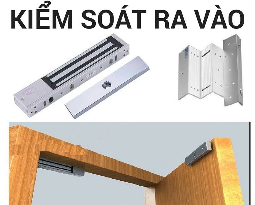 Khóa nam châm đơn lực hút Soyal AR-0600M - Hàng chính hãng