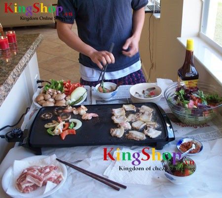 Vỉ nướng điện King Lucky HA-888 - Hàng chính hãng