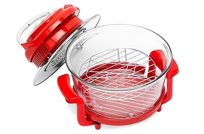 Lò nướng thủy tinh Korea King KOV-702R - Hàng chính hãng