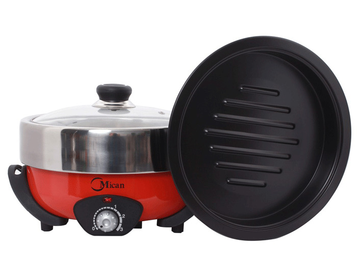 Lẩu nướng điện 2 trong 1 Mican SA-L5253 - Hàng chính hãng