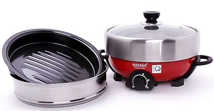 Lẩu điện đa năng Hayasa - Bộ phận chi tiết