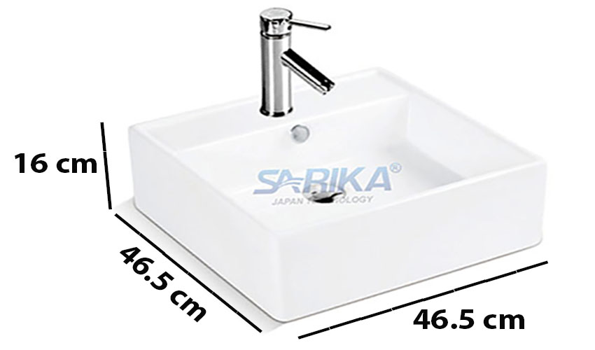 Lavabo đặt bàn Sarika SR-2001 - Hàng chính hãng