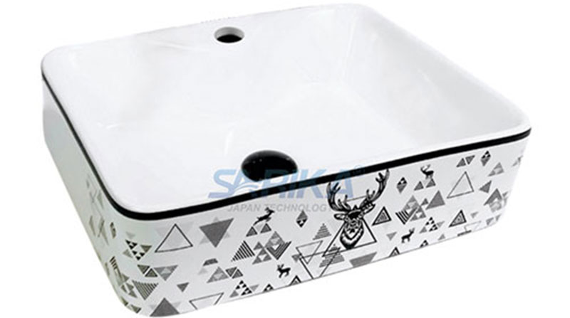 Lavabo đặt bàn Sarika SR-2007 - Hàng chính hãng