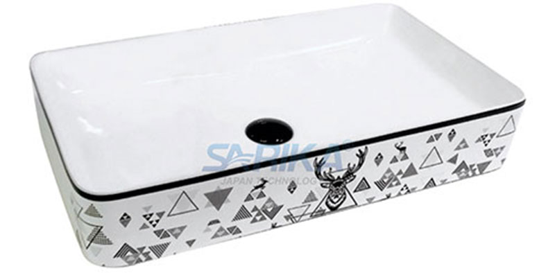 Lavabo đặt bàn Sarika SR-2008 - Hàng chính hãng
