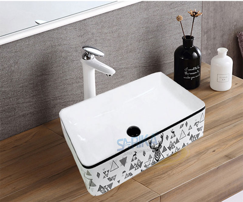 Lavabo đặt bàn Sarika SR-2008 - Hàng chính hãng