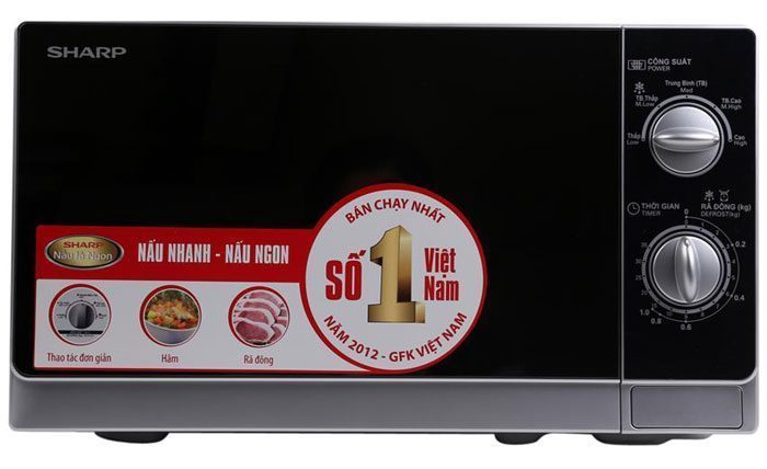 Lò vi sóng Sharp R-203VN-M - Hàng chính hãng