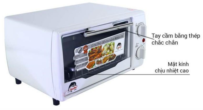 Lò nướng điện đa năng Iruka I-19 - Hàng chính hãng