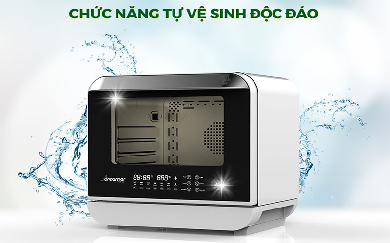 Tính năng của Lò chiên hơi nước Dreamer DKA-SAF118W