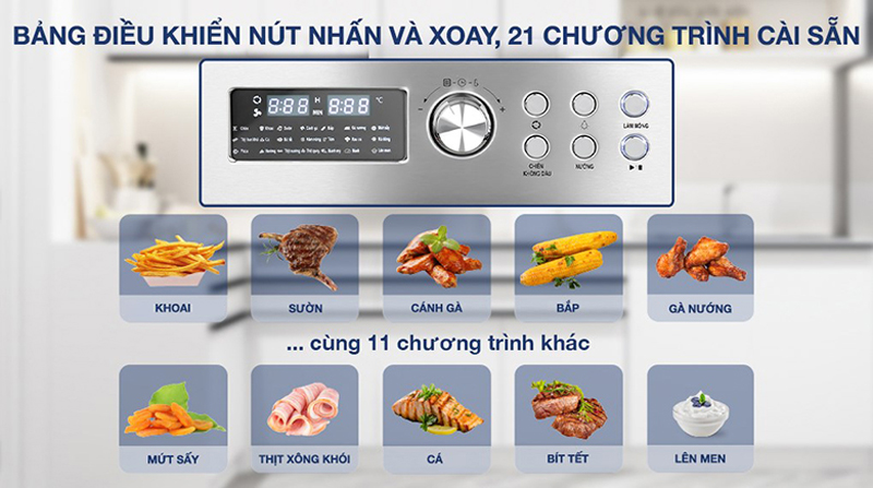 Lò chiên không dầu Kangaroo KG25AF1A - Hàng chính hãng