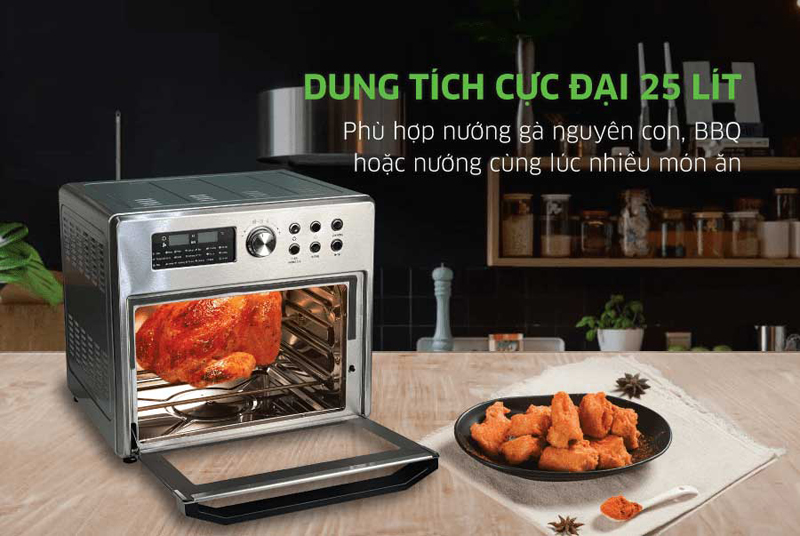 Lò chiên không dầu Kangaroo KG25AF1A - Hàng chính hãng