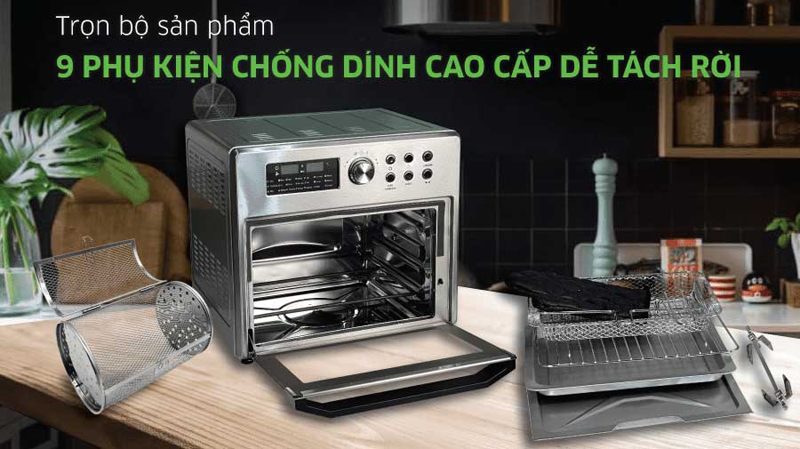 Lò chiên không dầu Kangaroo KG25AF1A - Hàng chính hãng