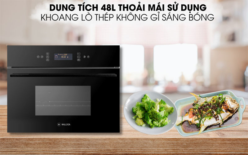 Lò hấp âm tủ Malloca MST-48CP - Hàng chính hãng