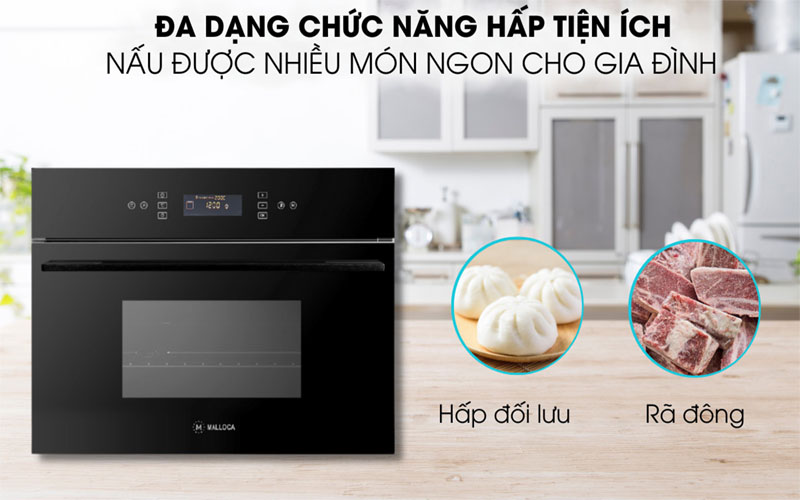 Lò hấp âm tủ Malloca MST-48CP - Hàng chính hãng