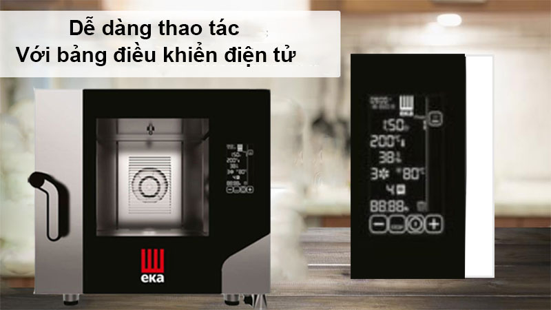 Lò nướng hấp đa năng EKA MKF-511-BM - Hàng chính hãng