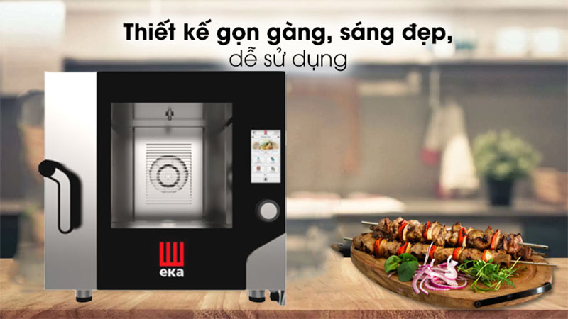 Lò nướng hấp đa năng EKA MKF-511-TS - Hàng chính hãng