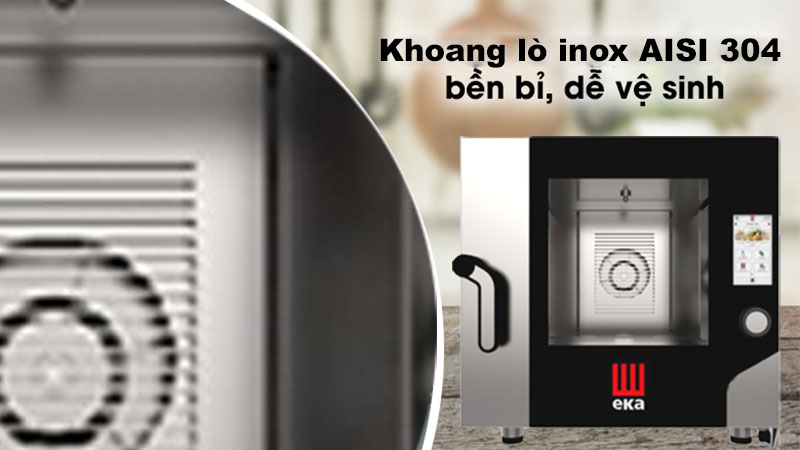 Lò nướng hấp đa năng EKA MKF-511-TS - Hàng chính hãng
