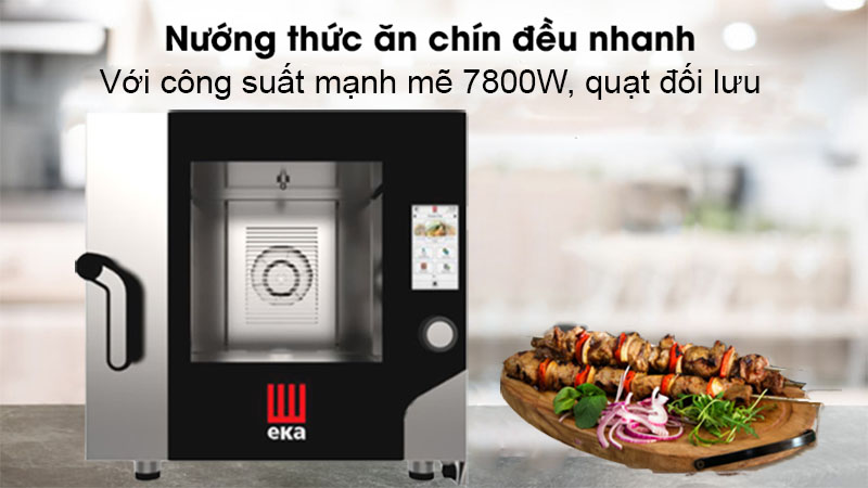 Lò nướng hấp đa năng EKA MKF-511-TS - Hàng chính hãng